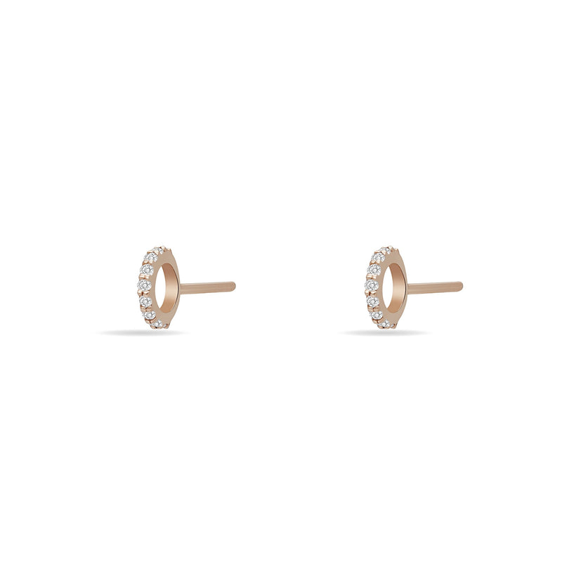 Mosuo Jewellery Orbit Diamant Ohrstecker Großer Ausverkauf