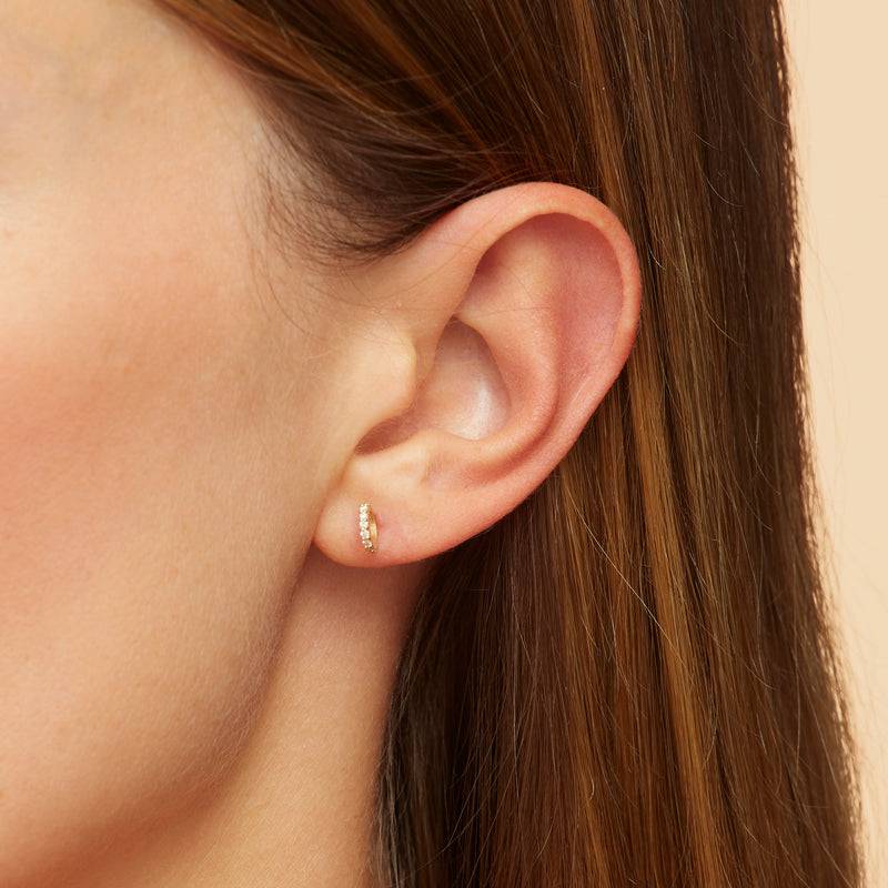 Mosuo Jewellery Orbit Diamant Ohrstecker Flash Sale