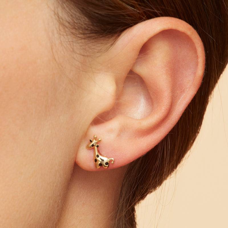 Mosuo Jewellery KIDS Emaille Giraffen Ohrstecker Online Shopping