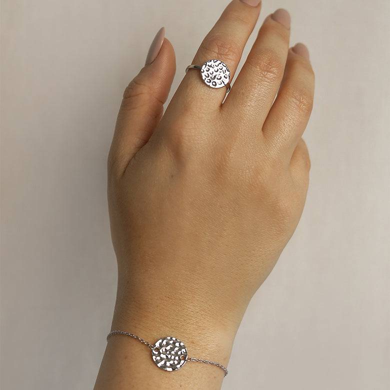 Nana Kay Modern Aztec Armband Tlaloc Silber Cyber Monday