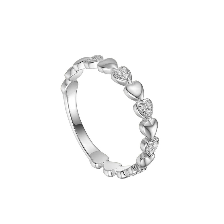 Nana Kay Double Happiness Ring Affection Zirkonia Riesige Ersparnisse