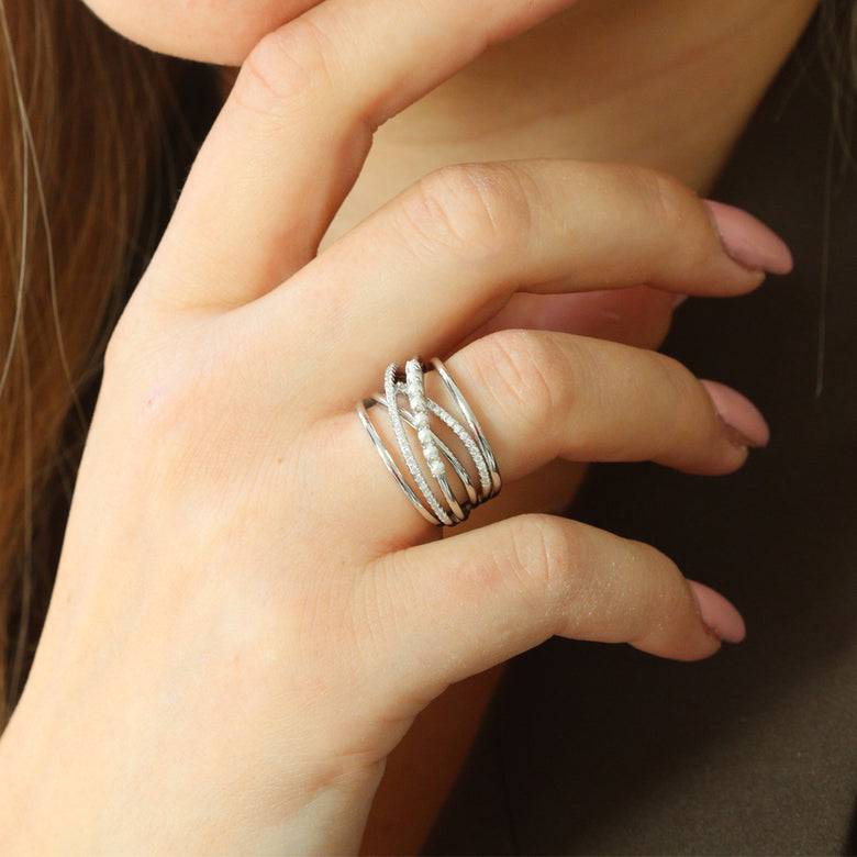 Nana Kay Petit Pearls Ring Marit Kostenlose Rückgabe