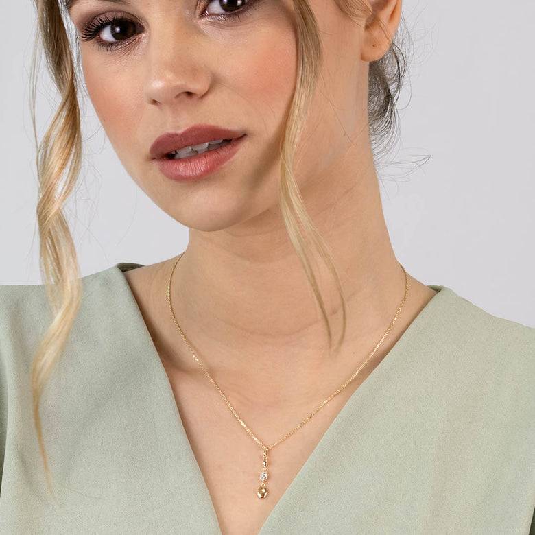 Nana Kay Echtgold Collier affidée Bis zu 65% Rabatt