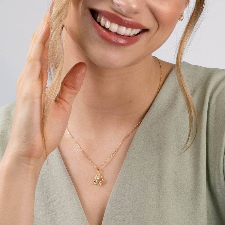 Nana Kay Echtgold Collier mêler Bis zu 55% Rabatt