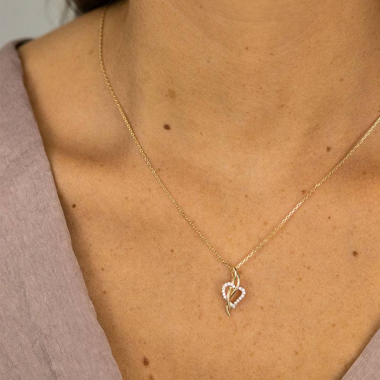 Nana Kay Echtgold Collier près du coeur Discount Store für neue Produkte
