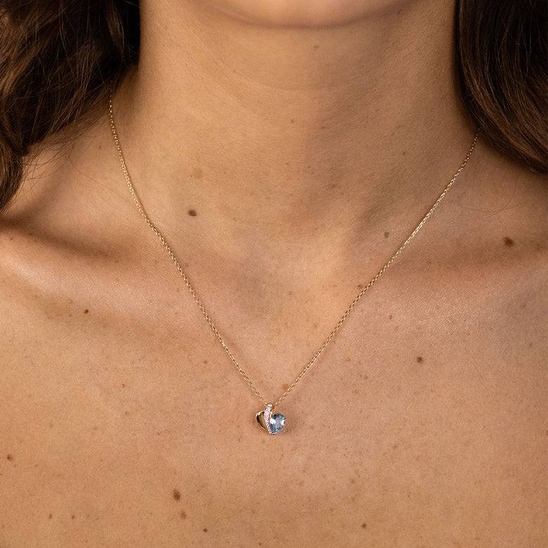 Nana Kay Echtgold Collier Bleu Chérie Nur noch ein Tag übrig