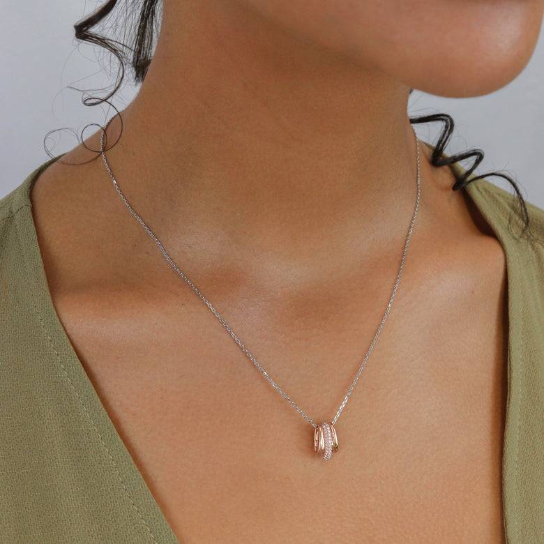 Nana Kay Echtgold Collier pendentif Rosé Begrenzt auf 3 Tage