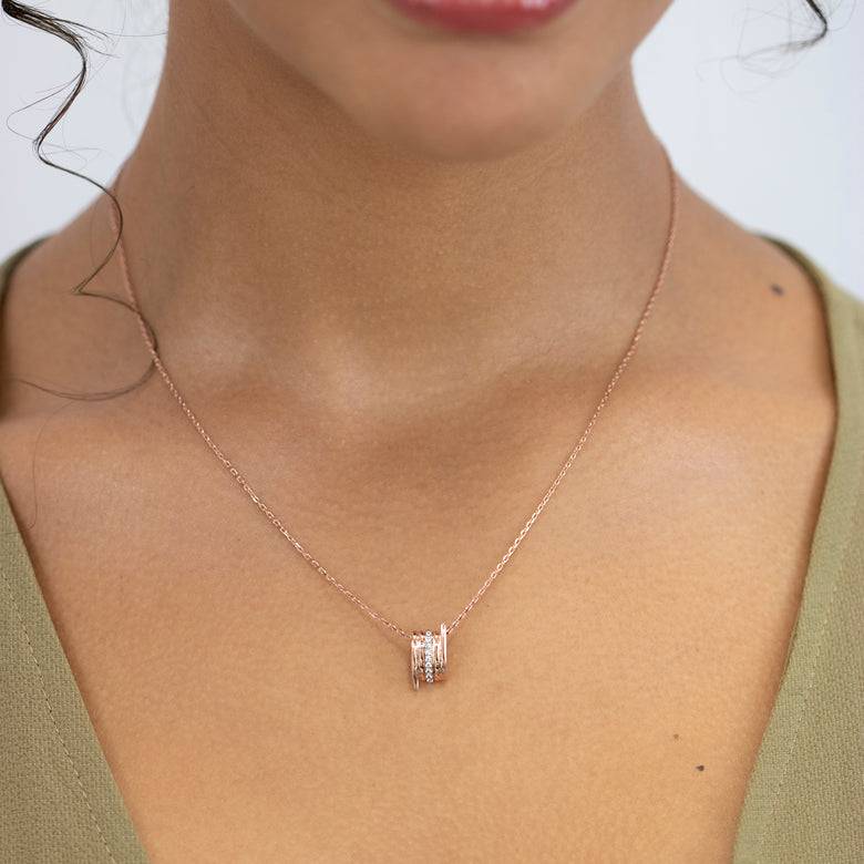 Nana Kay Echtgold Collier Passer Rosé Black Friday Preise