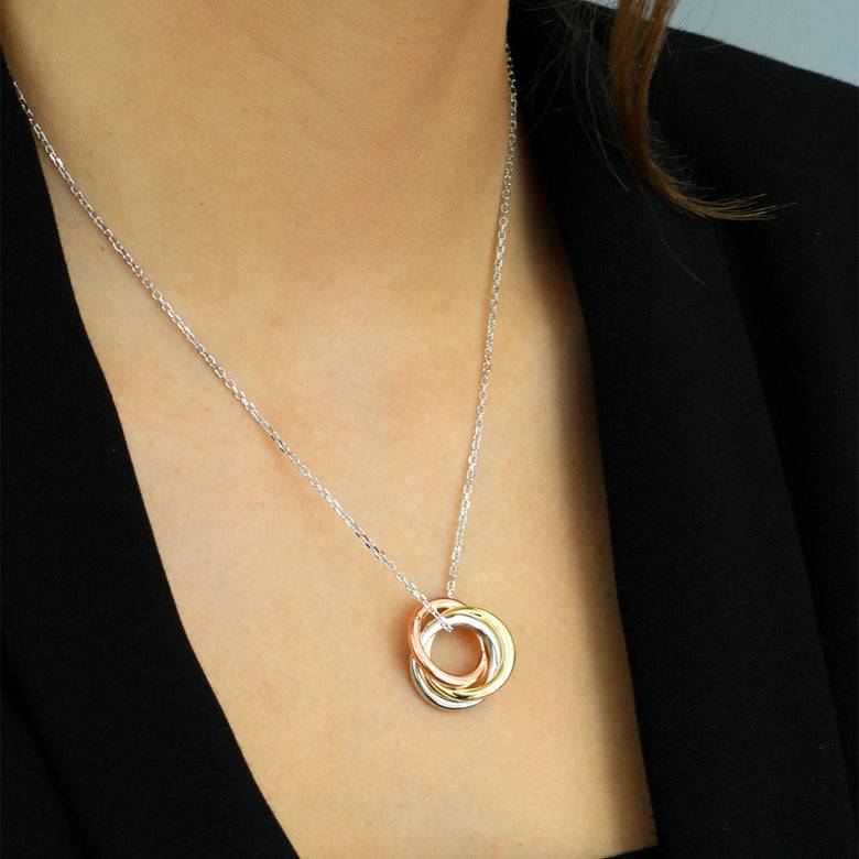 Nana Kay Modern Trio Collier Motile Rings Schlussverkauf