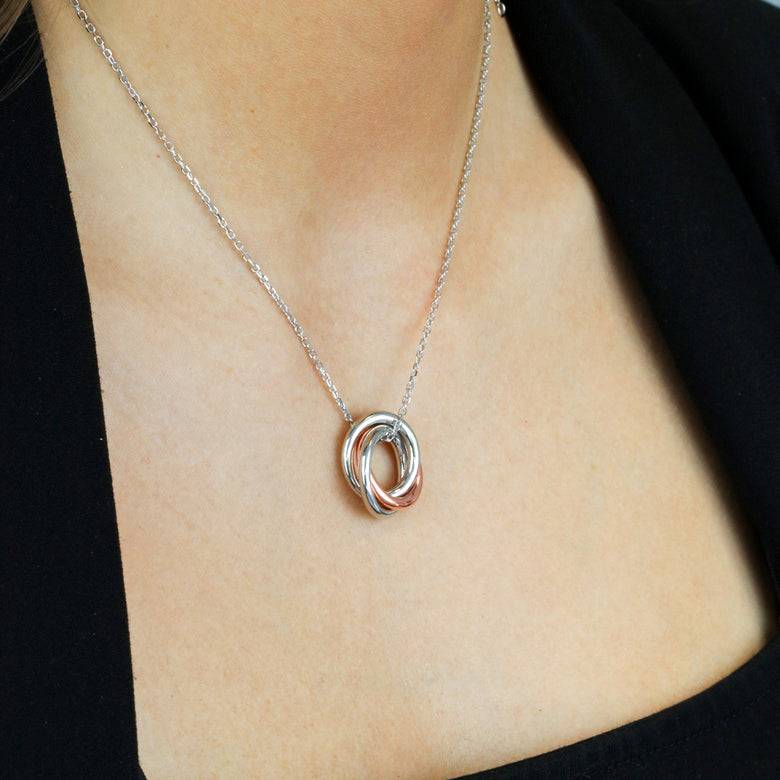 Nana Kay Modern Trio Collier Motile Rings Schlussverkauf