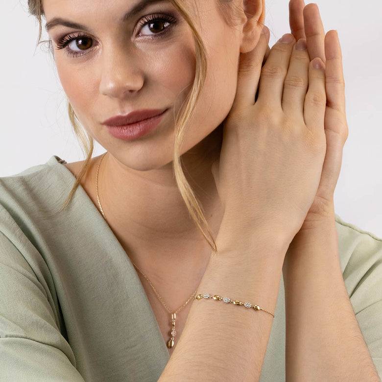 Nana Kay Echtgold Armband affidée Fabrikpreis