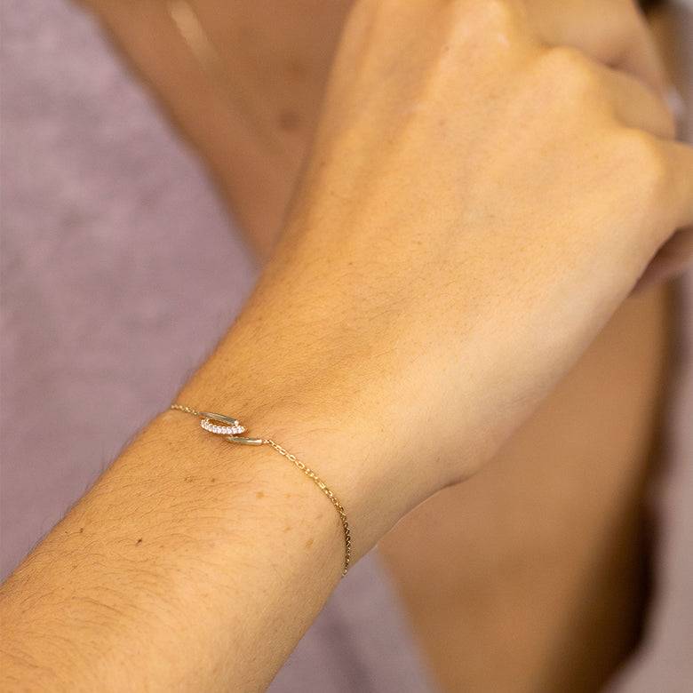 Nana Kay Echtgold Armband Charlène Begrenztes Angebot