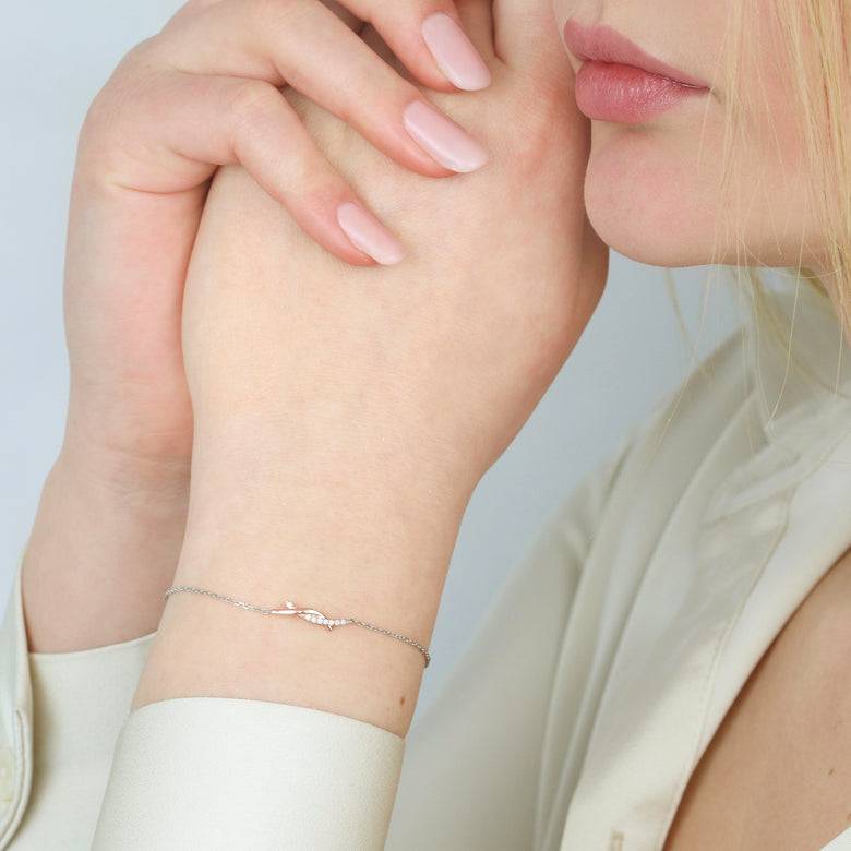 Nana Kay Echtgold Armband Fidèle Rosé Preisnachlass