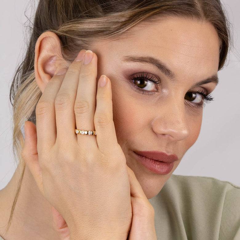 Nana Kay Echtgold Ring affidée Neueste Mode