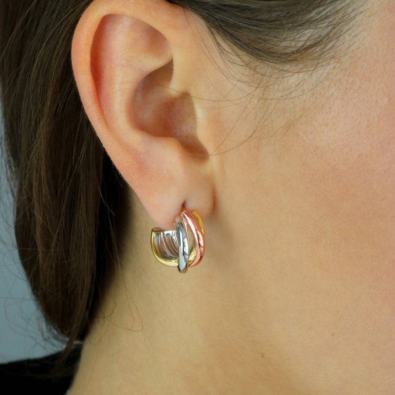 Nana Kay Modern Trio Creole Motile Rings Begrenzte Freigabe