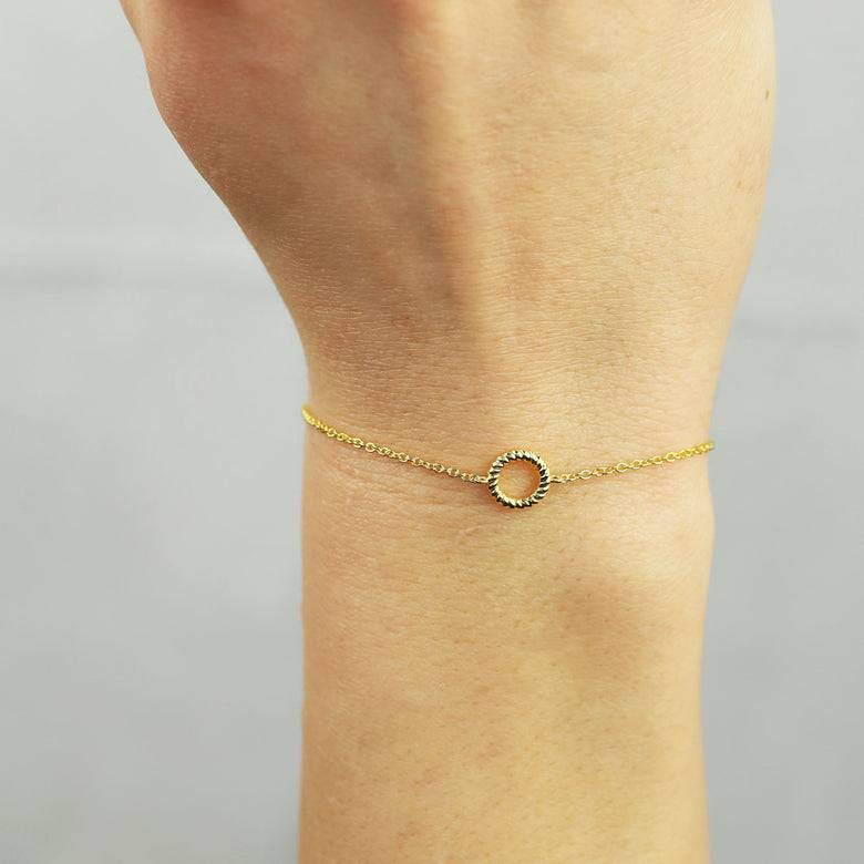 Nana Kay Pretty Twist Armband Cord Gold Speichern exportieren