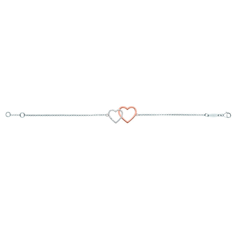 Nana Kay Double Happiness Armband Rosé im Angebot
