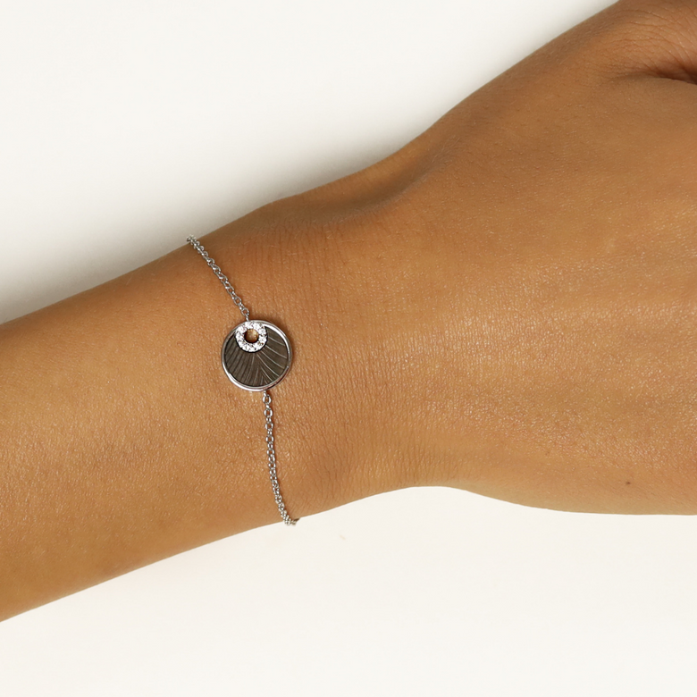 Nana Kay Shiny Circles Armband Shell Schlussverkauf