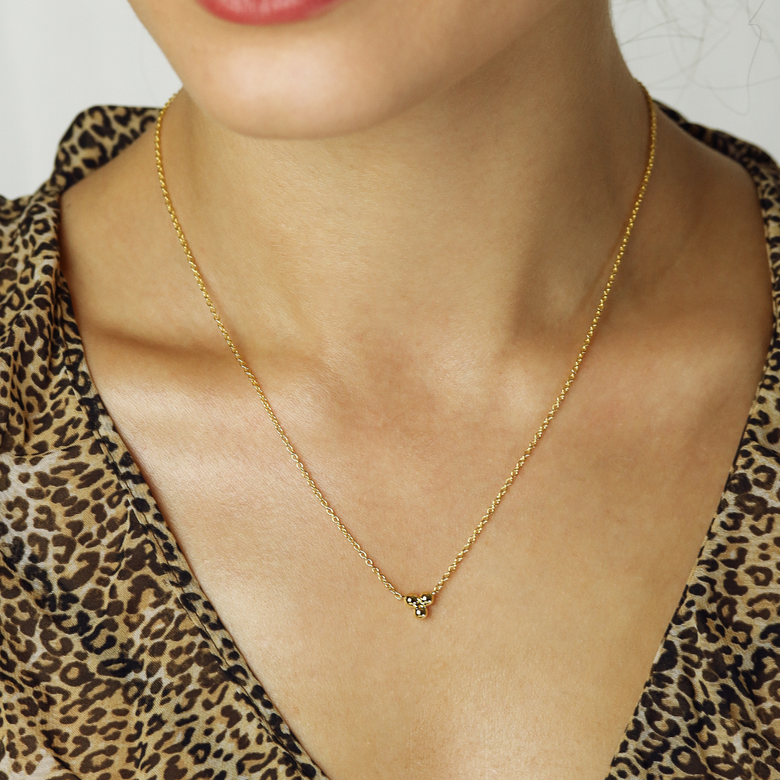 Nana Kay Very Petite Halskette Kugeln Gold Bestseller