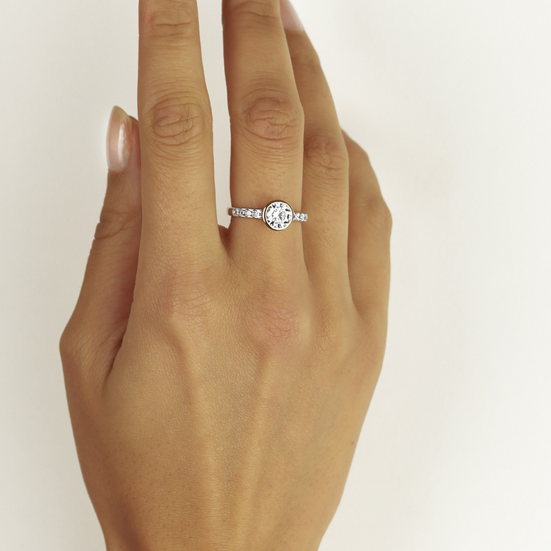 Nana Kay Classic Solitär Ring Charming Schlussverkauf