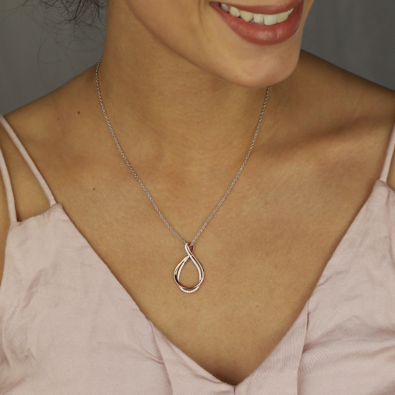 Nana Kay Swinging Silver Halskette Eternity Bis zu 60% Rabatt