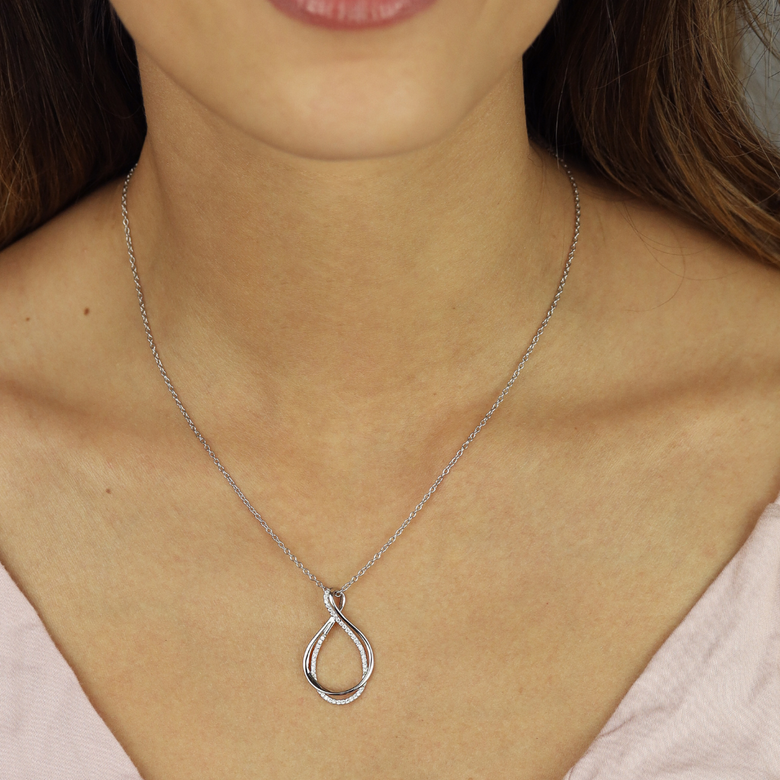 Nana Kay Swinging Silver Halskette Eternity Bis zu 60% Rabatt