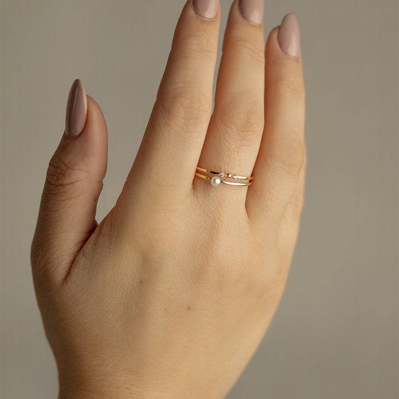 Nana Kay Echtgold Ring Marseille Großer Ausverkauf