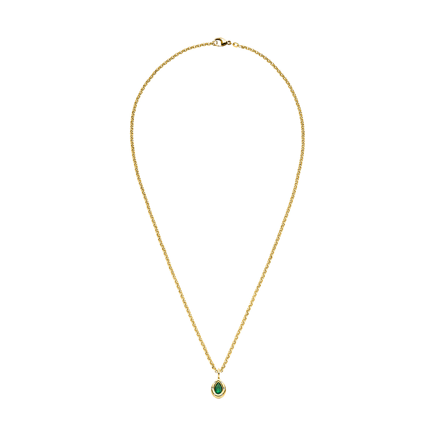 Nina Kastens Subway Pendant Emerald Pear Sonderangebote