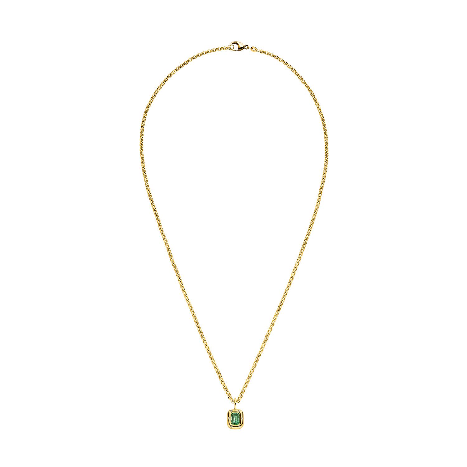 Nina Kastens Subway Pendant Emerald Kostenlose Rückgabe