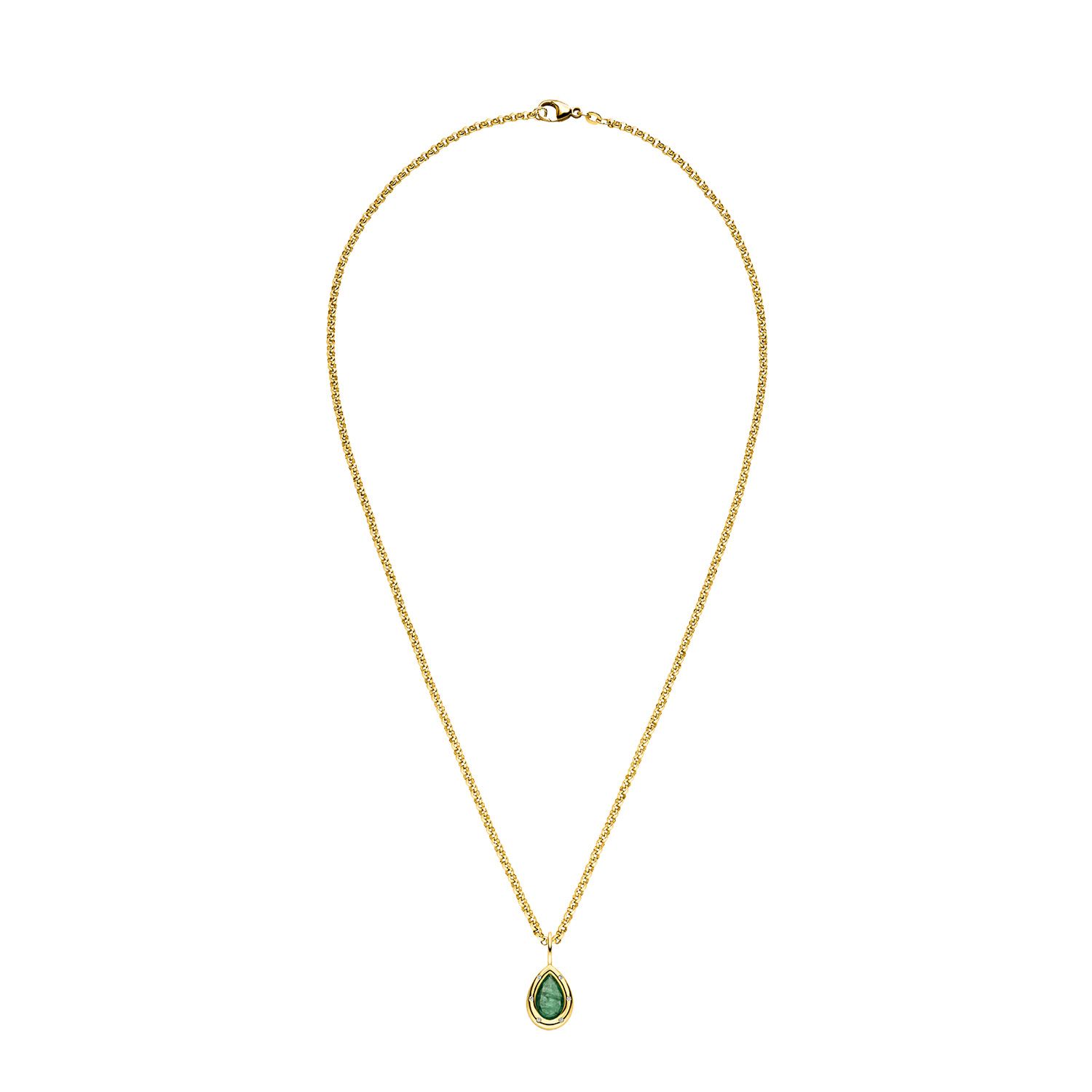 Nina Kastens Subway Pendant Emerald Big Pear Letzte 3 Tage