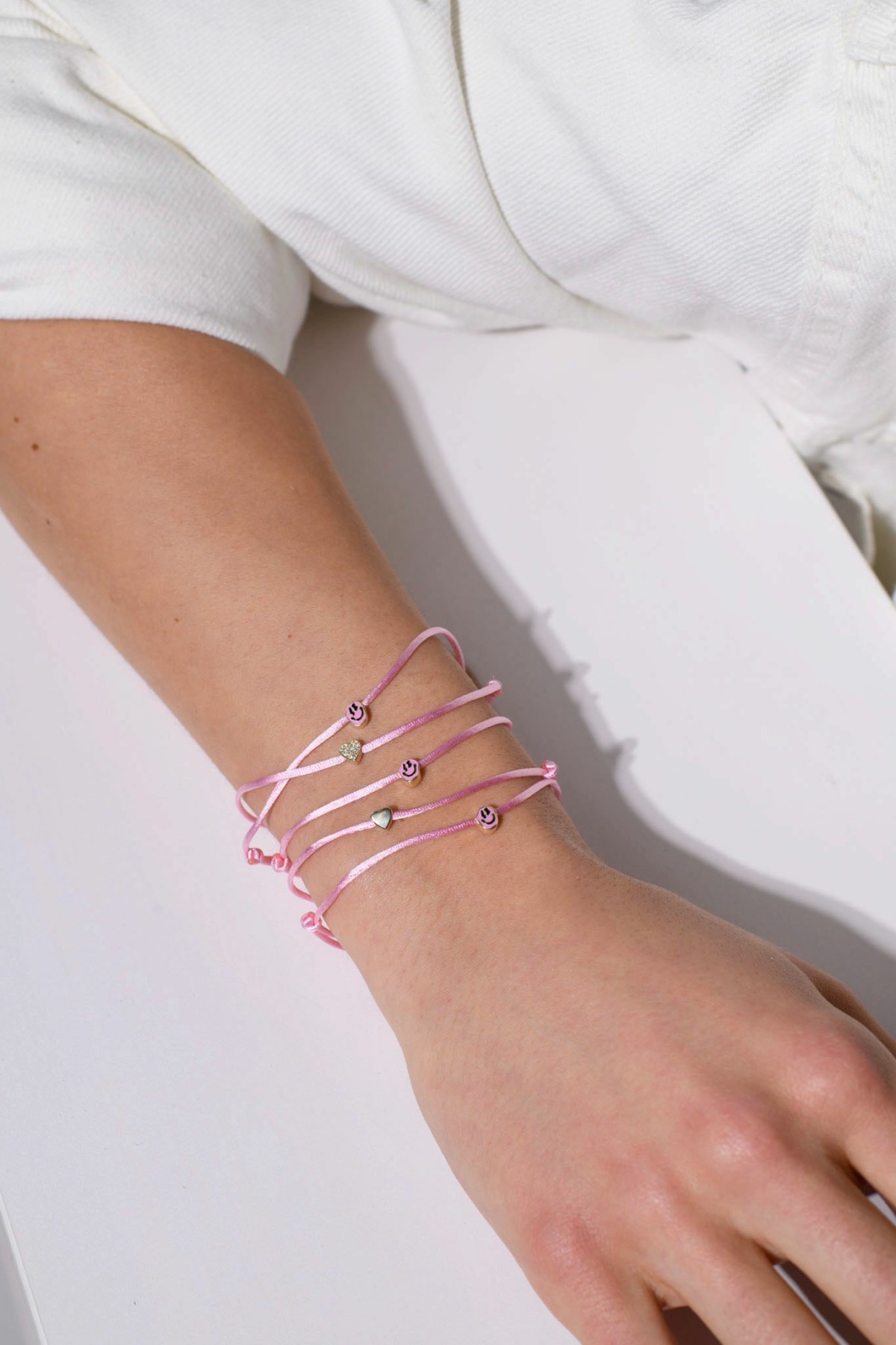 Nina Kastens Nice Day Bracelet Pink Fabrik Onlineshop