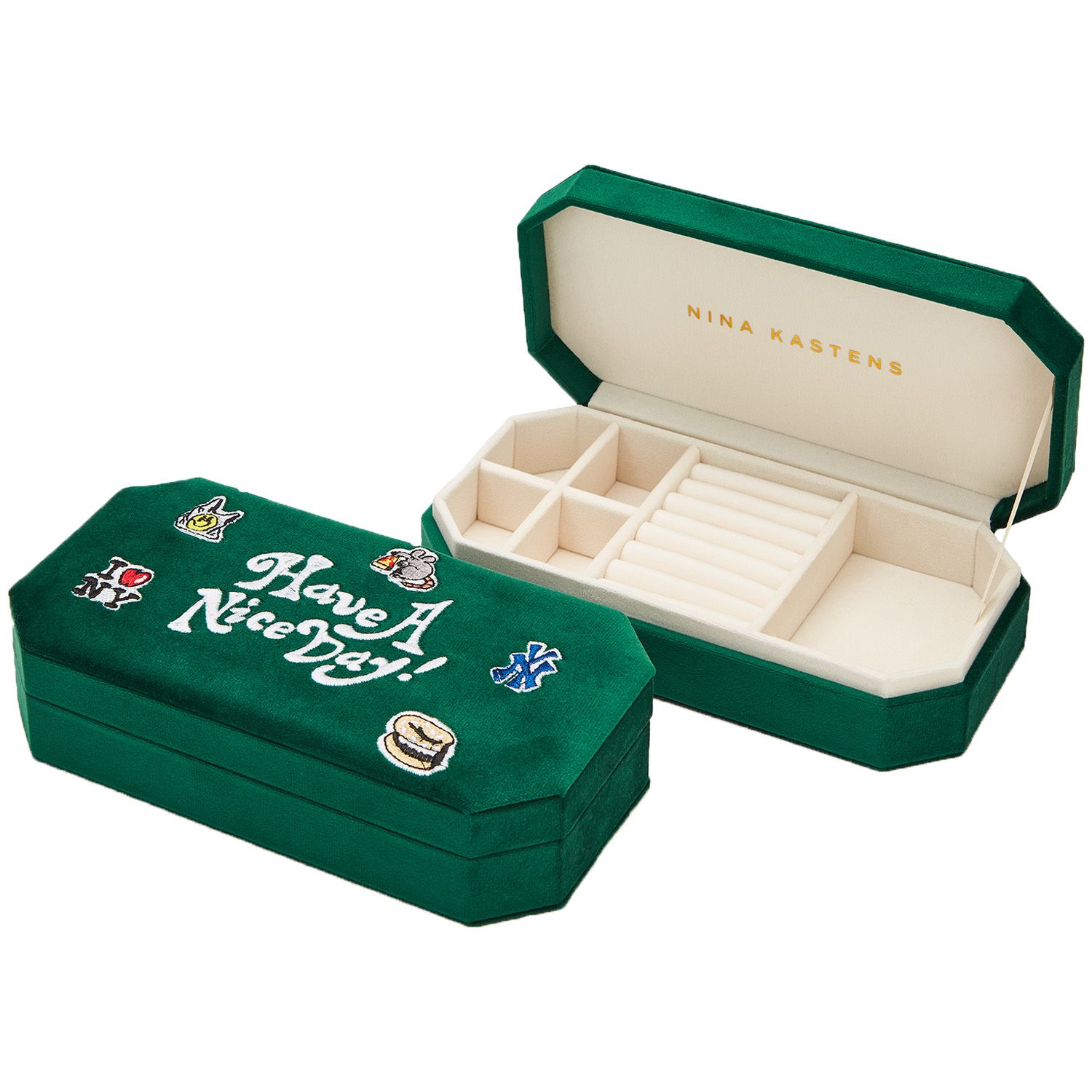 Nina Kastens Have A Nice Day Jewelry Box Green Rabatt