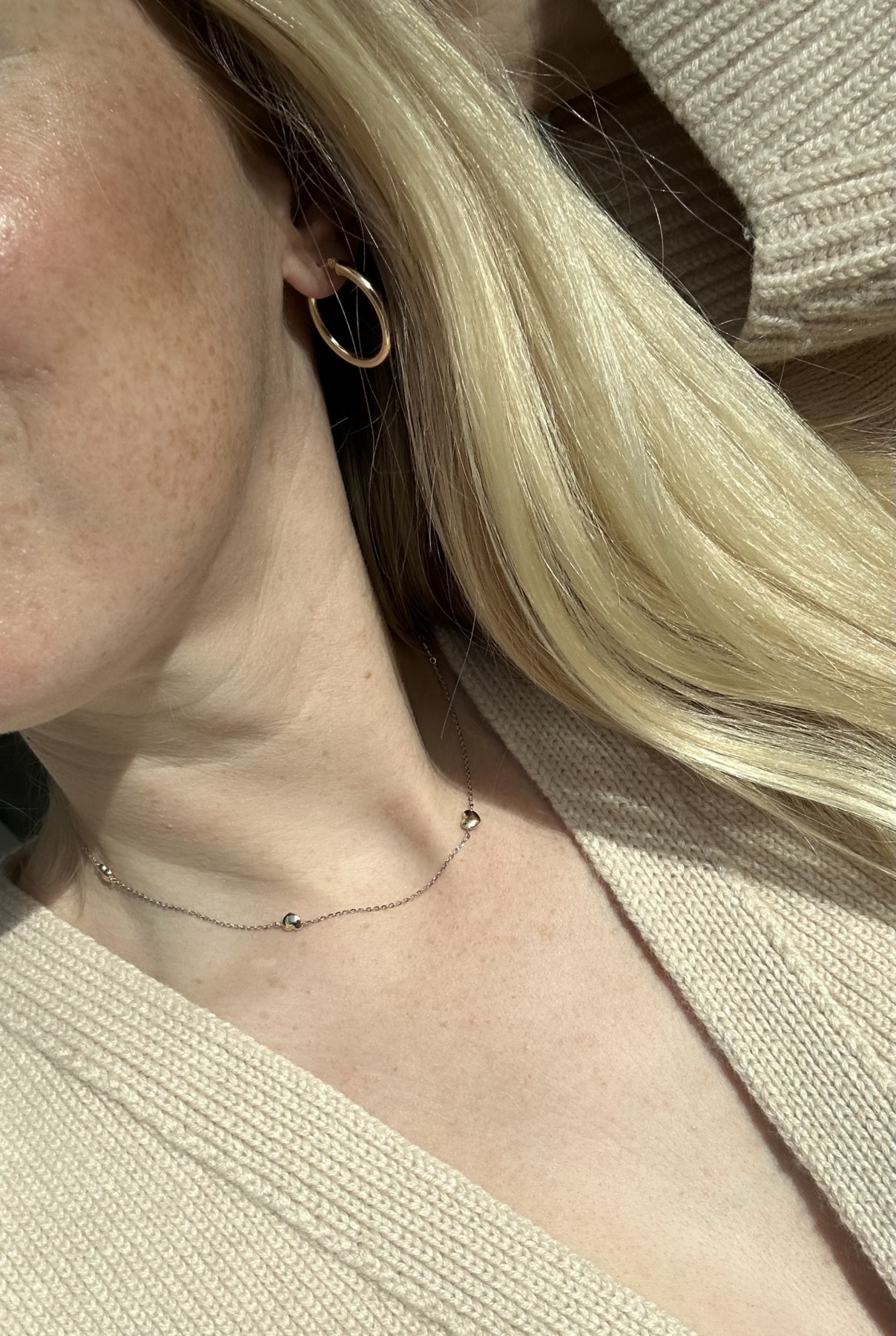 Nina Kastens Bicolor Heart Choker Versandkostenfrei