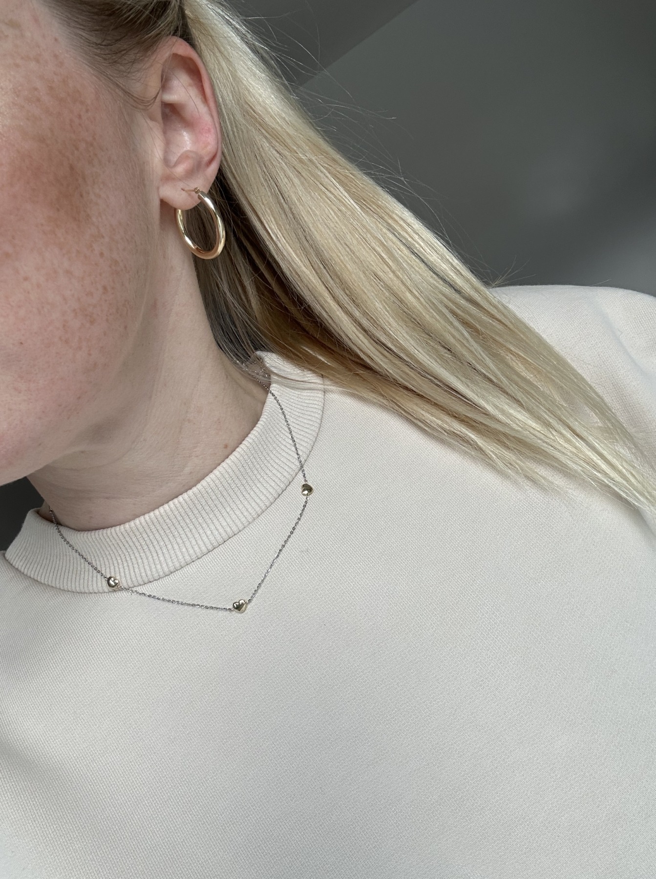 Nina Kastens Bicolor Heart Choker Versandkostenfrei