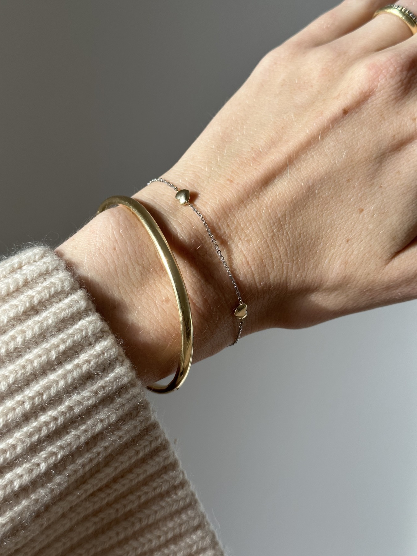 Nina Kastens Bicolor Heart Bracelet Großer Ausverkauf