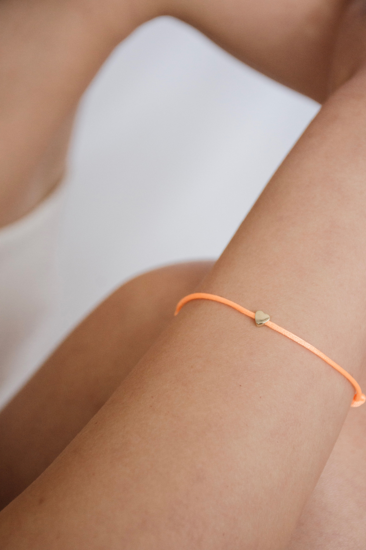 Nina Kastens Heart Bracelet Orange Valentinstagsangebot