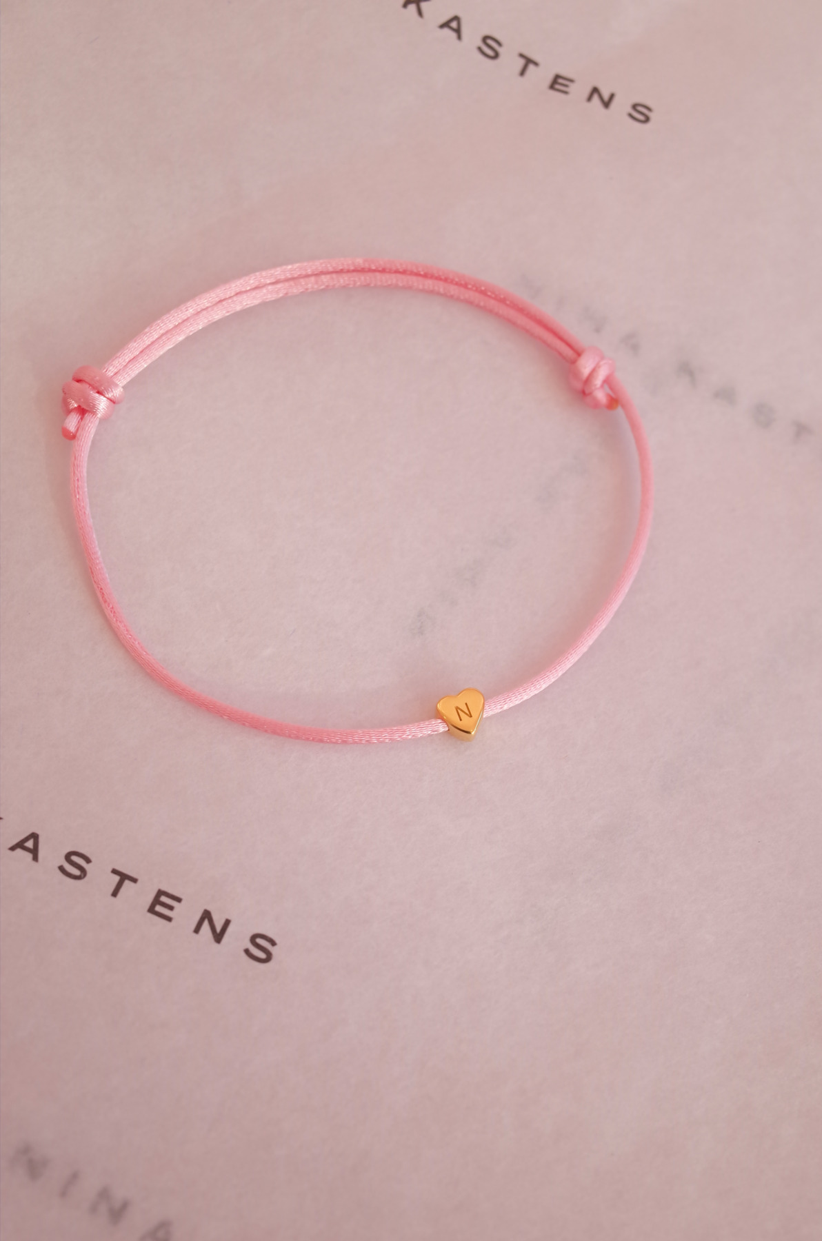 Nina Kastens Heart Bracelet Grey Exklusive Angebote