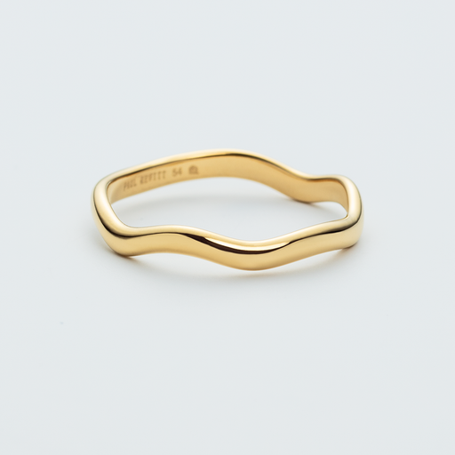 Paul Hewitt Waves Mono Ring Gold VIP-Rabatte