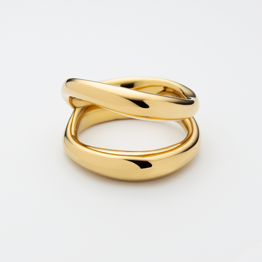 Paul Hewitt Waves Ring Gold Super Sparpreis