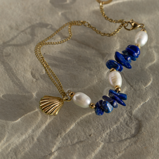 Paul Hewitt Scallop Stone Armkette Gold JETZT KAUFEN