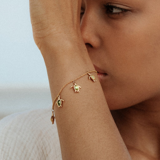 Paul Hewitt Turtle World Turtle Day Armkette Gold Letzte 2 Tage