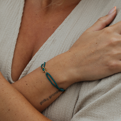 Paul Hewitt Turtle Armband Aquamarine Gold Vierteljährliche Förderung