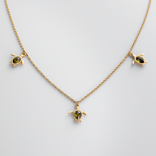 Paul Hewitt Turtle Halskette Gold zollfrei