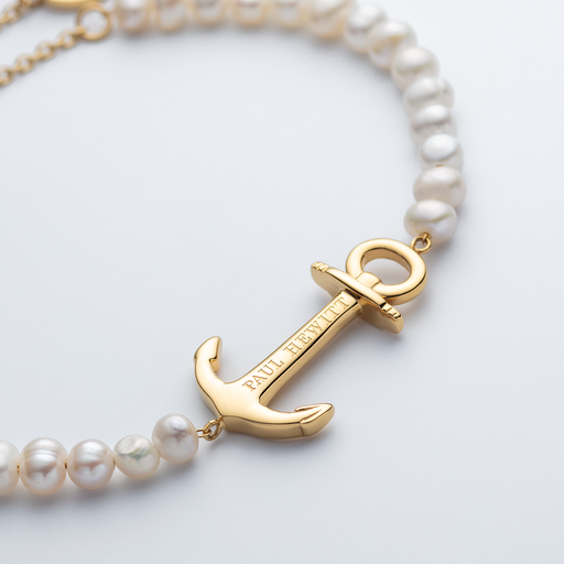 Paul Hewitt The Anchor Beads Armkette Gold Pearl Verkauf