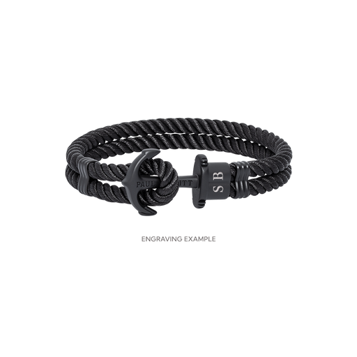 Paul Hewitt PHREP Armband Schwarz Kostenloser Versand
