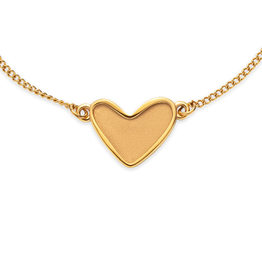 Paul Hewitt Engravable Heart Armkette Gold Vatertagsangebot
