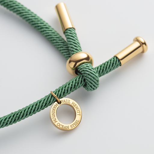 Paul Hewitt Vitamin Sea Armband Gold Blaugrün Jubiläumsangebot