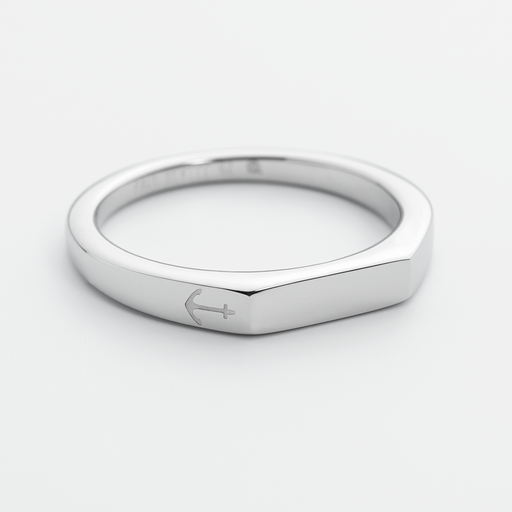 Paul Hewitt Men's Slim Signet Ring Silber Saisonale Angebote