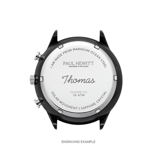 Paul Hewitt Chrono Uhr Schwarz Sonderangebote