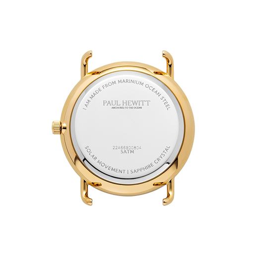 Paul Hewitt Sailor 39 mm Uhr Gold Blau Letzte 2 Tage